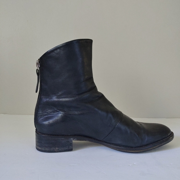 Coclico Leather Ankle Boots Size 38.5 Black - Picture 10 of 16